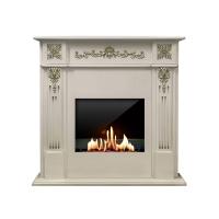 Биокамин в портале SteelHeat Monreal, стекло, стемалит SteelHeat