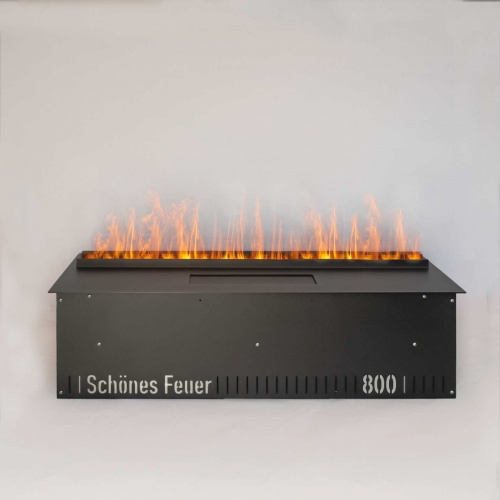 Электроочаг Schönes Feuer 3D FireLine 800 Pro со стальной крышкой в Севастополе