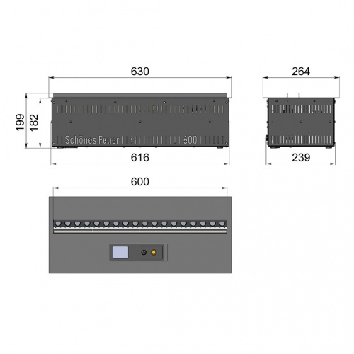 Электроочаг Schönes Feuer 3D FireLine 600 RGB Электроочаг Schönes Feuer 3D FireLine 600 RGB в Севастополе