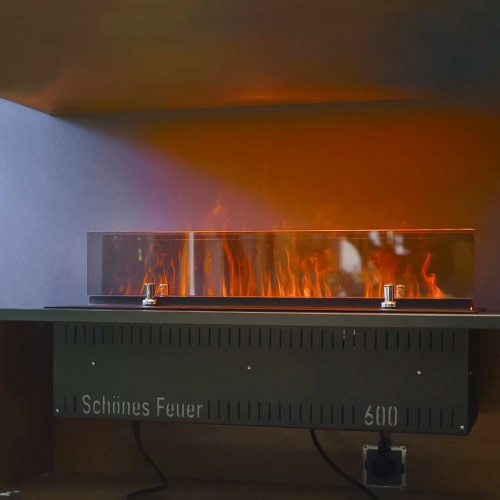 Электроочаг Schönes Feuer 3D FireLine 600 Blue (с эффектом cинего пламени) в Севастополе