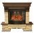 Каминокомплект InterFlame Экстер Rock Beige/Black (темный дуб)+Panoramic 25 в Севастополе