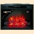 Электроочаг InterFlame Jupiter 30 Black/Brass LED FX (черный/золото) в Севастополе