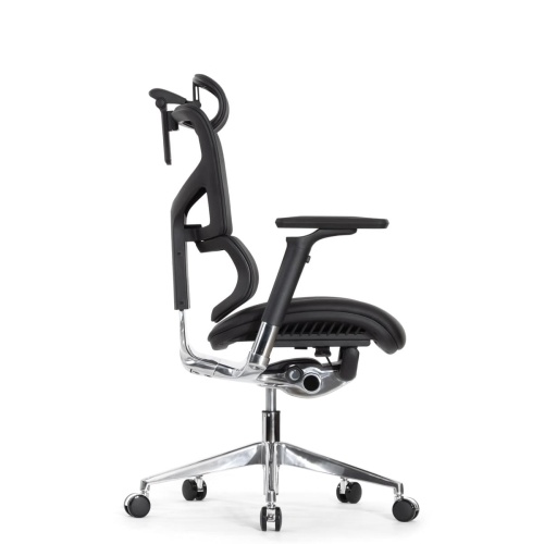 Ортопедическое кресло Falto Leather Premium Черное