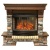 Каминокомплект InterFlame Экстер Rock Beige/Black (темный дуб)+Panoramic 25 в Севастополе