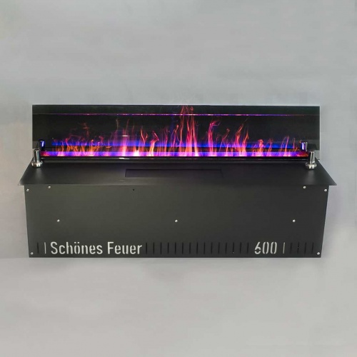 Электроочаг Schönes Feuer 3D FireLine 600 Blue Pro (с эффектом cинего пламени) в Севастополе